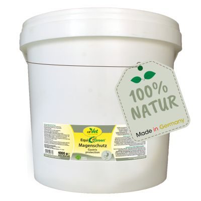 cdVet EquiGreen Magenschutz 4 kg – Ergänzungsfuttermittel für Pferde zum Schutz von Magen und Schleimhäuten