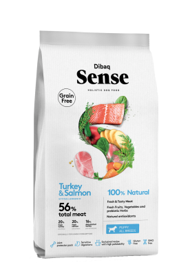 Thumbnail 2: Dibaq Sense Trockenfutter Welpen getreidefrei Lachs & Truthahn 12kg