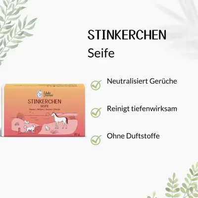 Thumbnail 6: Yuki cares Stinkerchen Seife für Hunde, Katzen und Pferde