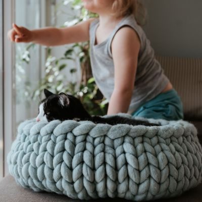 Thumbnail 3: stylecats® Katzenbett Boogie Color S (40 x 40 cm), mint