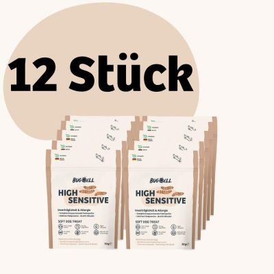 BugBell Weiche Hundeleckerli für Hunde bei Allergien