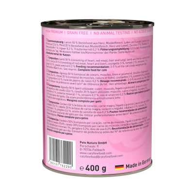 Thumbnail 2: catz finefood® catz finefood® Classic N° 19 - Lamm & Pferd 400g