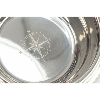 Thumbnail 6: TRIXIE BE NORDIC Napf-Set, MDF/Edelstahl 2 × 0,9 l/ø 17 cm/44 × 21 × 14 cm / Weiß