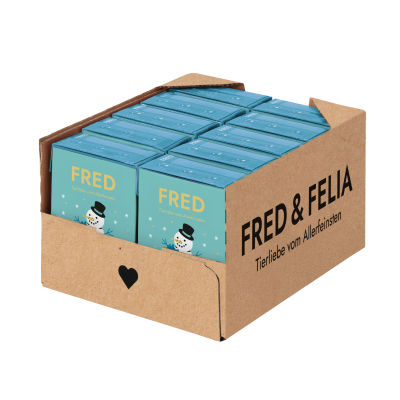 Thumbnail 2: FRED & FELIA FRED MINI Wintermenü 25 10x190g