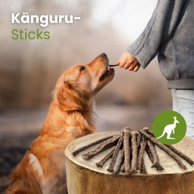 Thumbnail 3: kauartikel.com Känguru-Sticks - Hunde-Kauartikel - Hunde-Snack - Hypoallergen-Kausnack - Leckerli