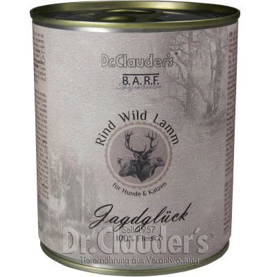 Bild 1 von 1: Dr.Clauder’s Dr.Clauder´s B.A.R.F. Jagdglück 800g