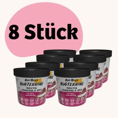 Thumbnail 2: BugBell Nassfutter mit Insekten für Hormonbalance