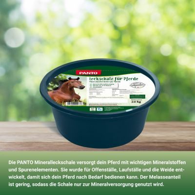 Thumbnail 6: PANTO Mineralleckschale für Pferde 10kg