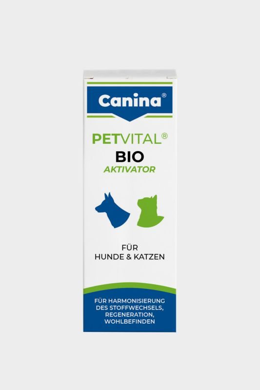 Canina PETVITAL Bio-Aktivator Ergänzungsfutter für Hunde & Katzen 20 ml
