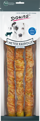 Thumbnail 4: Dokas 1 Meter Kaurolle mit Hühnerbrust 8x 315g Multipack