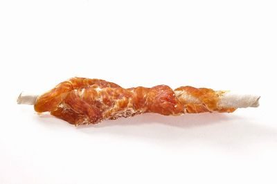 Thumbnail 2: 123… Hund dabei! Hähnchenfilet auf Kaurolle, Zahnpflege Kauartikel für Hunde, 150g