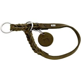 HUNTER Dressurhalsung Solid Education L-XL, oliv