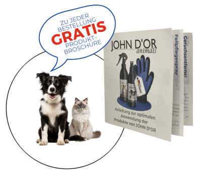 Thumbnail 2: John D‘or Leichte Kämmbarkeit, Entfilzung & biologische Geruchsneutralisierung für gesundes Fell mit Arganöl & Vitaminkomplex