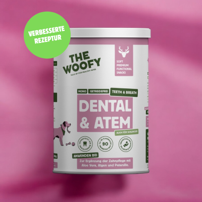 THE WOOFY Softe Leckerli zur Zahnpflege für den Hund