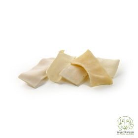 kauartikel.com Büffel-Kauchips, weiß -  Hunde-Kauartikel - Hunde-Snack - Büffel-Kausnack - Leckerli vom Rind