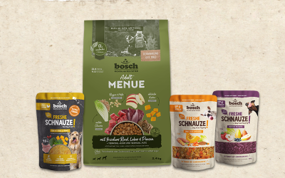 bosch Tiernahrung MENUE & Freshe Schnauze Rundum-Bundle