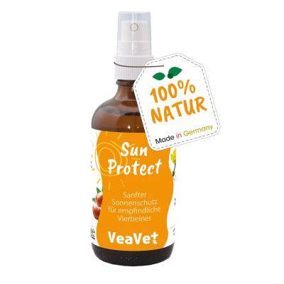cdVet VeaVet Sun Protect 100 ml – Natürlicher Sonnenschutz für Hunde & Katzen mit empfindlicher Haut