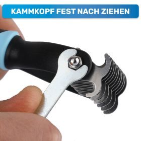 BluePet Service-Set für BluePet Produkte (alle UnterwollToll-Varianten, Krallenscheren, Entfilzer)