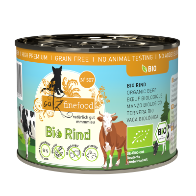 catz finefood® catz finefood® Bio N° 507 - Bio-Rind 200g