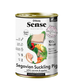 Dibaq Sense Nassfutter getreidefrei Spanferkel 380g