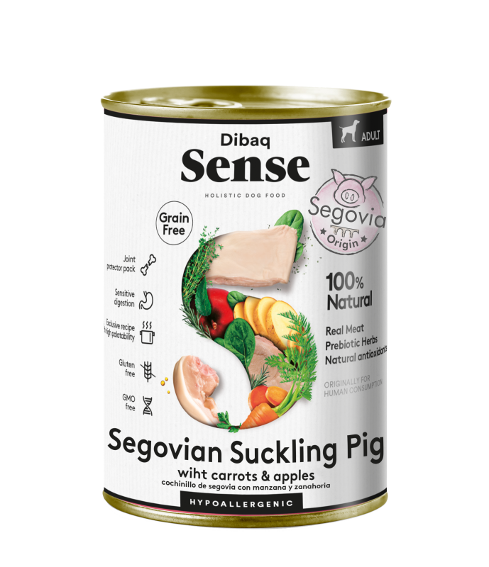 Dibaq Sense Nassfutter getreidefrei Spanferkel 380g