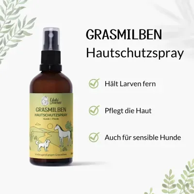 Thumbnail 5: Yuki cares Grasmilben Hautschutzspray
