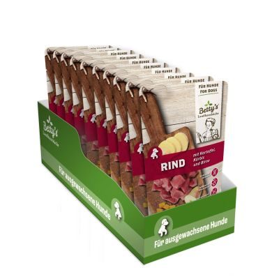 Thumbnail 5: Betty's Landhausküche Hundenassfutter Rind mit Kartoffel 20x 125g im Frischebeutel