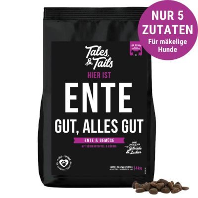 Thumbnail 1: Tales & Tails Ente gut, alles gut Softtrockenfutter - 16 kg (4x4 kg)