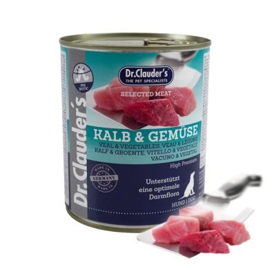 Dr.Clauder’s Selected Meat Kalb & Gemüse 800g