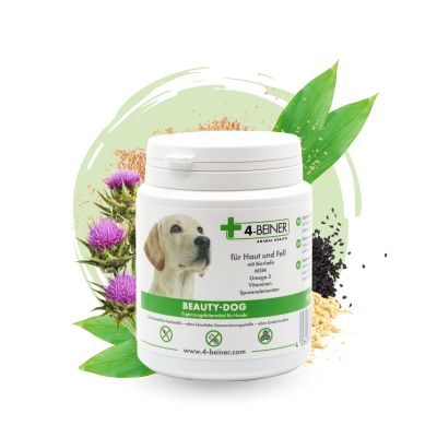 4-Beiner 4-BEINER BEAUTY-DOG - Nahrungsergänzung - Futterergänzung für Hunde