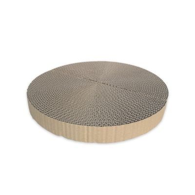 Thumbnail 6: PIUPET Katzen Kratzbrett I 38cm Durchmesser I | Kratzmatte Katze | Kratzbrett mit Filzumrandung