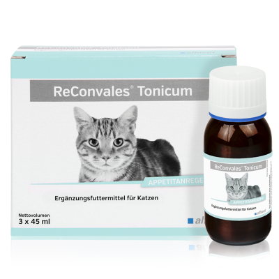 Thumbnail 6: alfavet ReConvales Tonicum Katze 3 x 45 ml