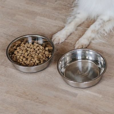 Thumbnail 2: Rudelkönig Edelstahlnapf 2x 900ml Napfset Hundenapf, Futternapf rutschfest