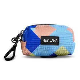 Hey Lana Kotbeutelspender Kunterbunt - Heißer Scheiß Mocca / Blau