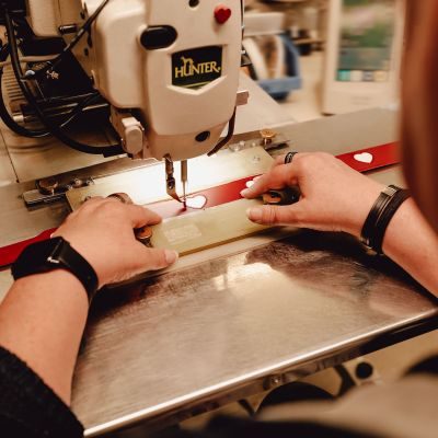 Thumbnail 14: HUNTER Halsband Love S-M (50), rot/schwarz