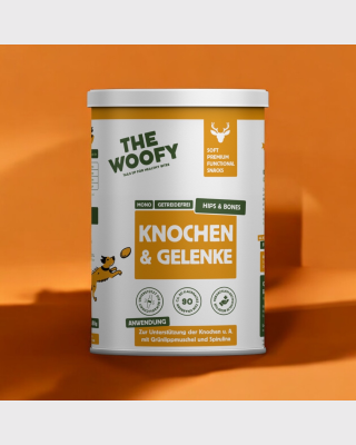 THE WOOFY Softer Snack zur Unterstützung der Knochen & Gelenke des Hundes