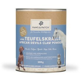 Paws & Patch TEUFELSKRALLE PULVER 200g für Hunde, Katzen & Pferde