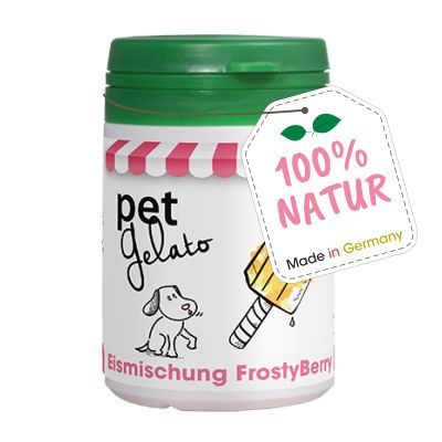 petGelato FrostyBerry 44 g – Fruchtige Sommererfrischung für Hunde, Katzen & Pferde