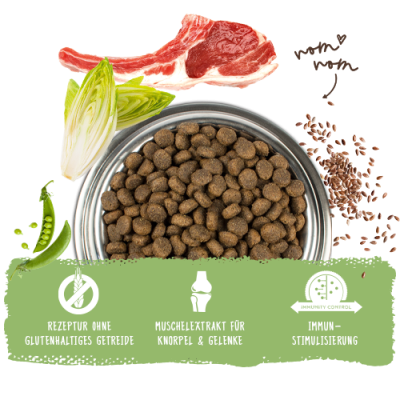 Thumbnail 4: bosch Tiernahrung HPC Sensitive Lamm & Reis – Trockenfutter Hund – 1kg