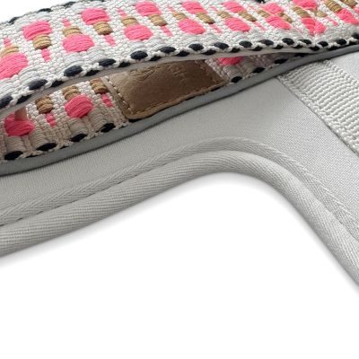 Thumbnail 2: Hey Lana Premium Hundegeschirr Gepolstert - mit Reflektoren und Haltegriff M / Pink / Beige