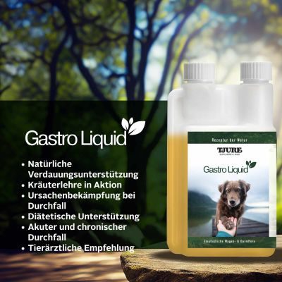 Thumbnail 3: TJURE TJURE - Gastro Liquid - 500 ml | Ursachenbekämpfung bei Durchfall | unterstützt die Verdauung