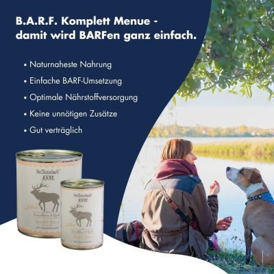 Thumbnail 2: Dr.Clauder’s Dr.Clauder´s B.A.R.F. Komplett Menue Wildbret 400g