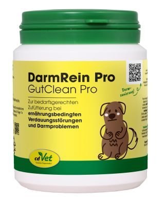 cdVet DarmRein Pro 100 g – Natürliche Darmreinigung für Hunde, Katzen & Heimtiere