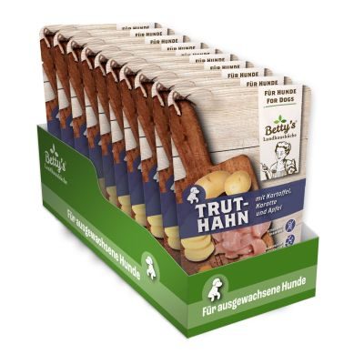 Thumbnail 3: Betty's Landhausküche Nassfutter für Hunde Truthahn mit Kartoffel 10x 300g im Frischebeutel
