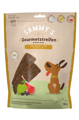 bosch Tiernahrung Sammy´s Gourmetstreifen Hühnchen & Lamm