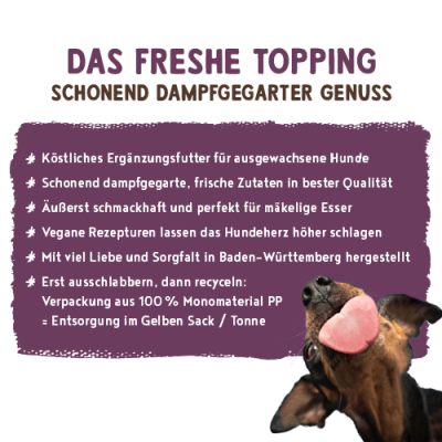 Thumbnail 7: bosch Tiernahrung Freshe Schnauze fruchtiger Obstgarten - Ergänzungsfutter– 200g