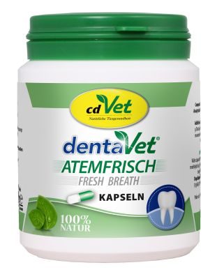Thumbnail 1: dentaVet Atemfrisch 100 Kapseln – Natürliche Unterstützung bei Maulgeruch für Hunde