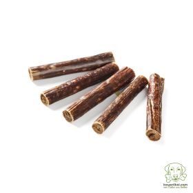 kauartikel.com Fleischröllchen-Kaninchen - Hunde-Kauartikel - Hunde-Snack - Kausnack aus Kaninchen + Rind - Leckerli