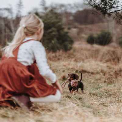 Thumbnail 6: HUNTER Hundespielzeug Inari S pastellrot, Ø = 6 cm (20 cm Gesamtlänge)