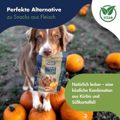 Thumbnail 4: Dr.Clauder´s Trainee Snack Vegan Kürbis & Süßkartoffel 80g